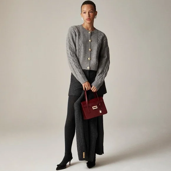 J.Crew Cable-knit Cardigan - Picture 3 of 9